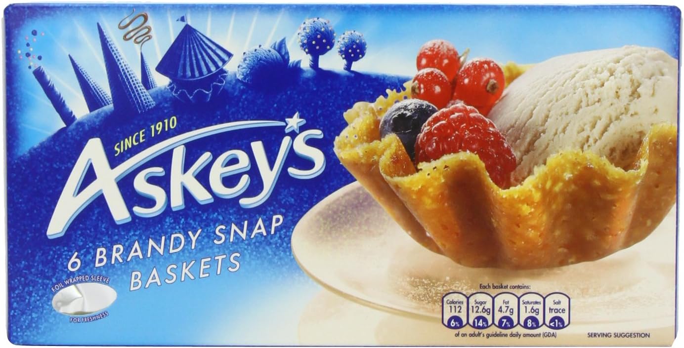 Askeys Brandy Snap Basket (Pack of 5) Amazon.co.uk Grocery