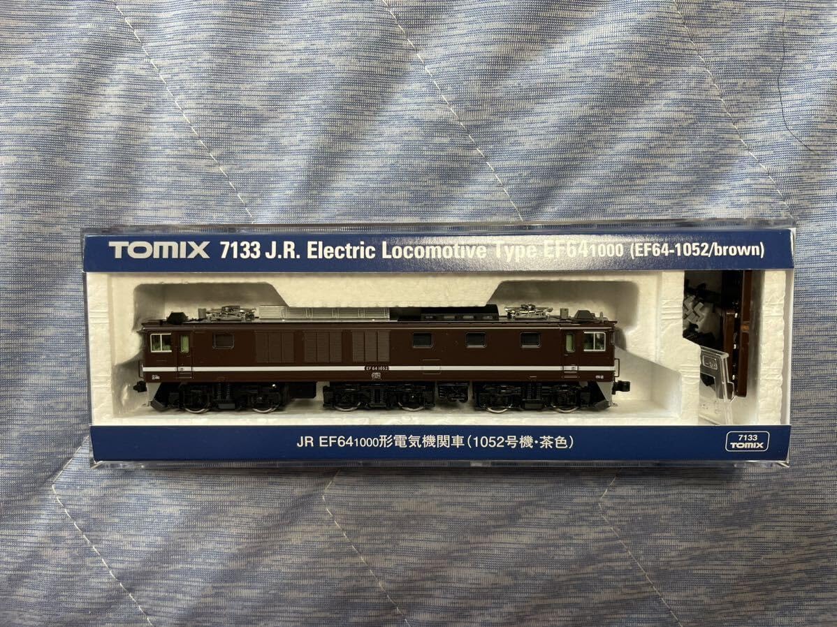 7133 JR EF64-1000形電気機関車1052号機・茶色TOMIX 7133 EF64 1052 茶色