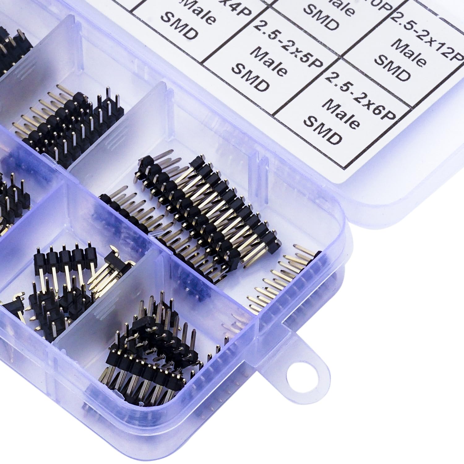 R＆R  ページ　SCO-254/DM Amazon.com: Yoeruyo 2.54mm SMD Header Connector Kit, 2 Row