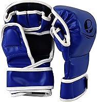 Vista 4 de PFG - Guantes de boxeo para artes marciales, artes marciales, muay tailandés, entrenamiento de boxeo Rojo