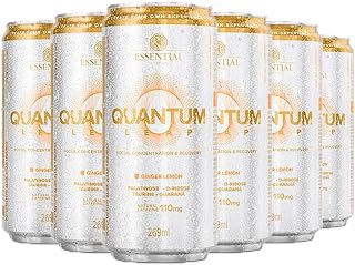 Quantum Leap Ginger Lemon (269ml) - Essential Nutrition, Essential Nutrition