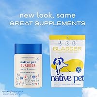 Vista 2 de Native Pet Tratamiento de infecciones urinarias para perros Masticables de pollo para perros y gatos ITU Control de vejiga para perros