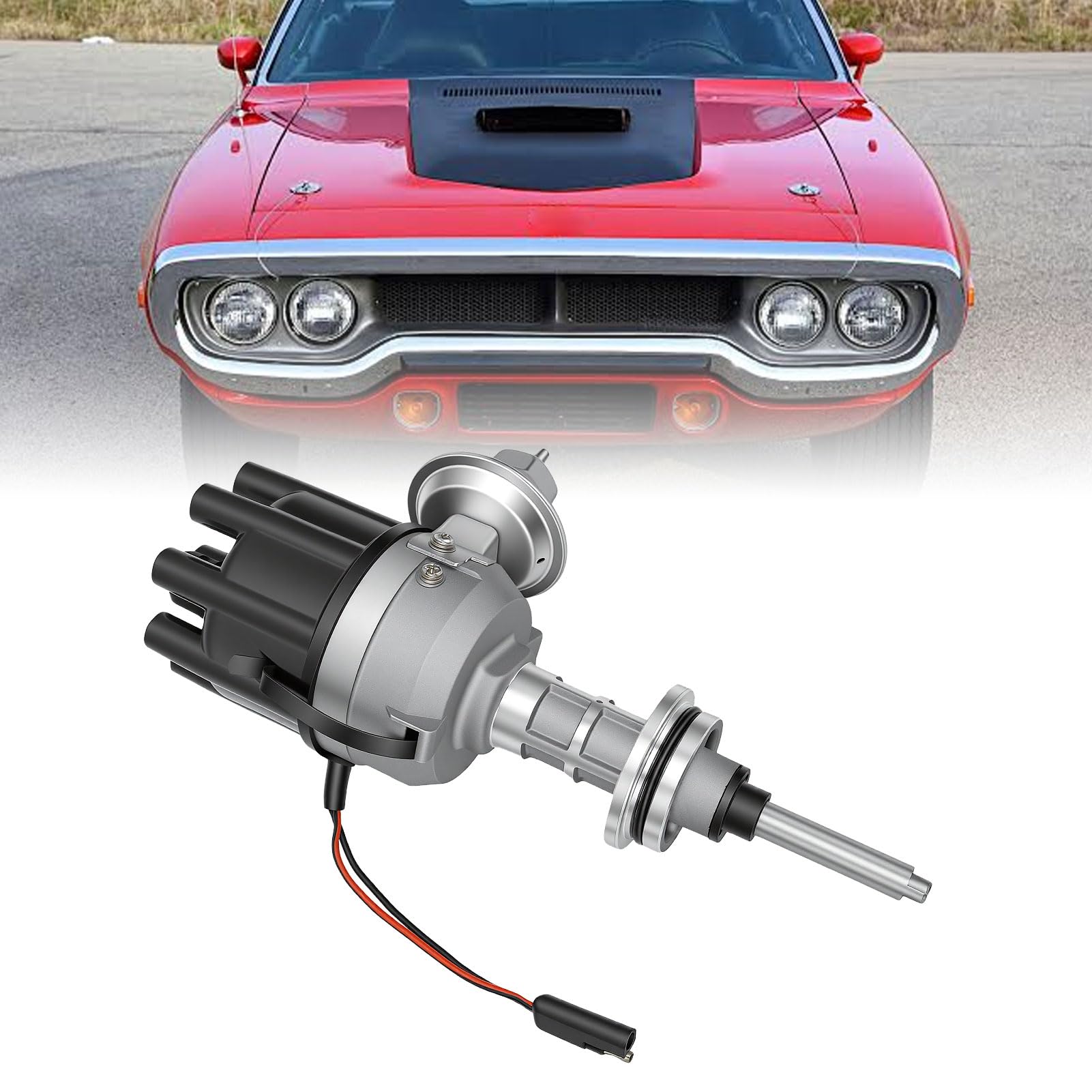 Akozon Rozdzielacz Zapłonu do Silników 5,2 L 5,9 L V8 1972-1989