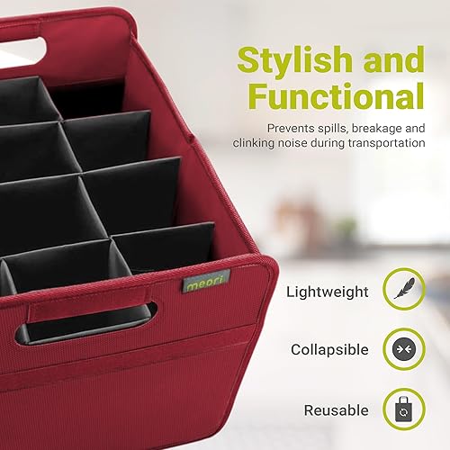 Miniatura 3 de Meori - Portabicicletas plegable para almacenamiento de vino