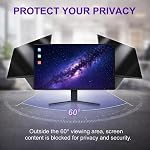 [1-Pack] 27 Inch Privacy Screen for Monitor Computer Screen Privacy Filter for 16:9 Widescreen Monitor Desktop PC Anti-Glare Protector and Blue Light UV-Blocking
