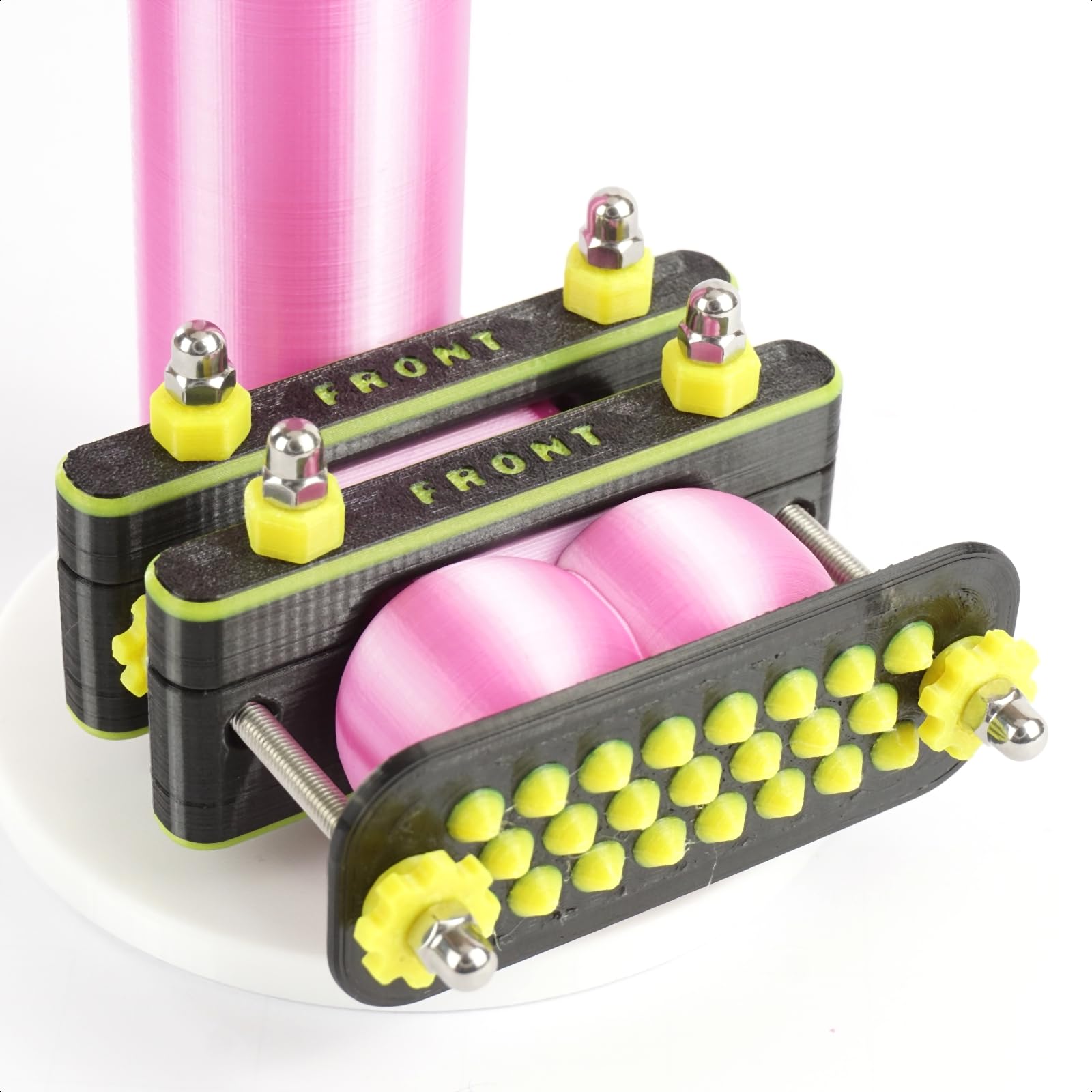 STRETCH-GRIP dispositif CBT BDSM pince à testicules et appareil d'étirement avec suspension de poids – système modulaire noir et jaune de Nova Lux – jouet érotique masculin – fabriqué dans l’UE
