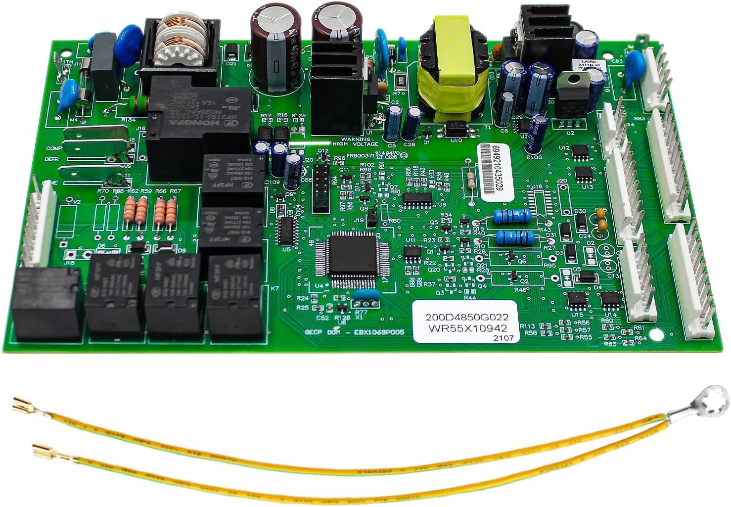 WISINY WR55X10942 WR55X10942C Refrigerator Control Board Compatible for GE Refrigerator Main Control Board Replaces WR55X10942P WR55X11130 WR55X10552 WR55X10656 WR55X10996 WR55X11072