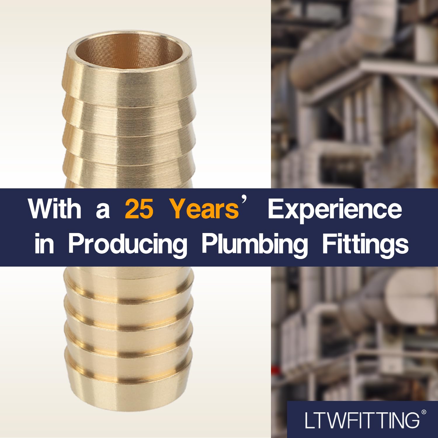LTWFITTING 3/4 In. I.D. Hose Barb X 1/2 In. MIP Lead Free Brass Adapter Fitting (20-Pack) HFLF39189720 - The Home Depot