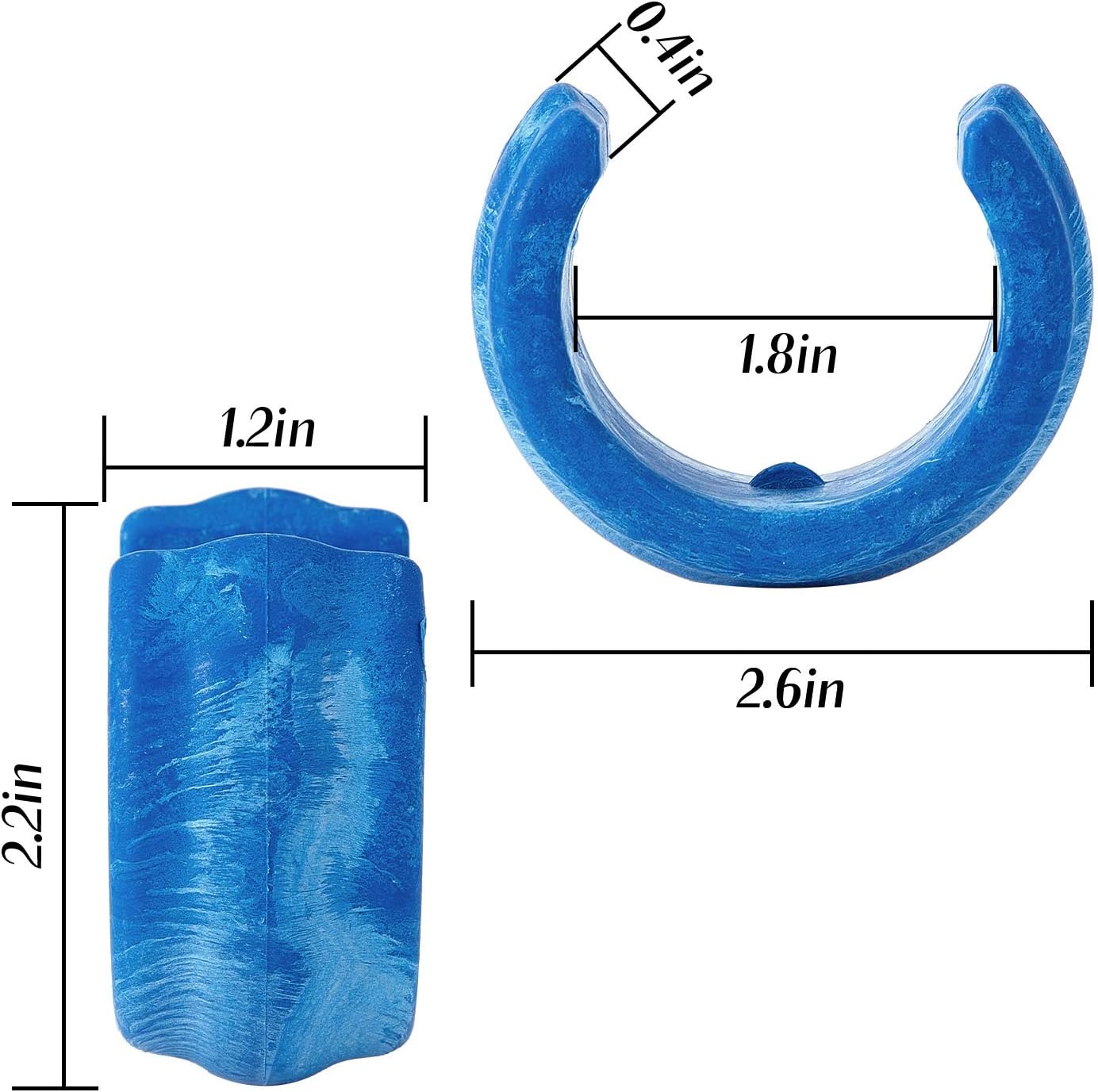 Mudder Pool Hose Weight Replacement Universal Pool Cleaner Hose Weight Compatible with Baracuda W83247, X70105 Pentair Kreepy Krauly K12054 K12454 (4 Pcs)