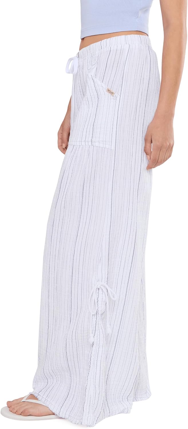 XCVI Striped Muriel Wide Leg