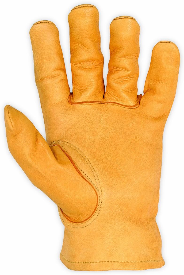 Custom Leathercraft2079M Top Grain Deerskin Gloves, Medium