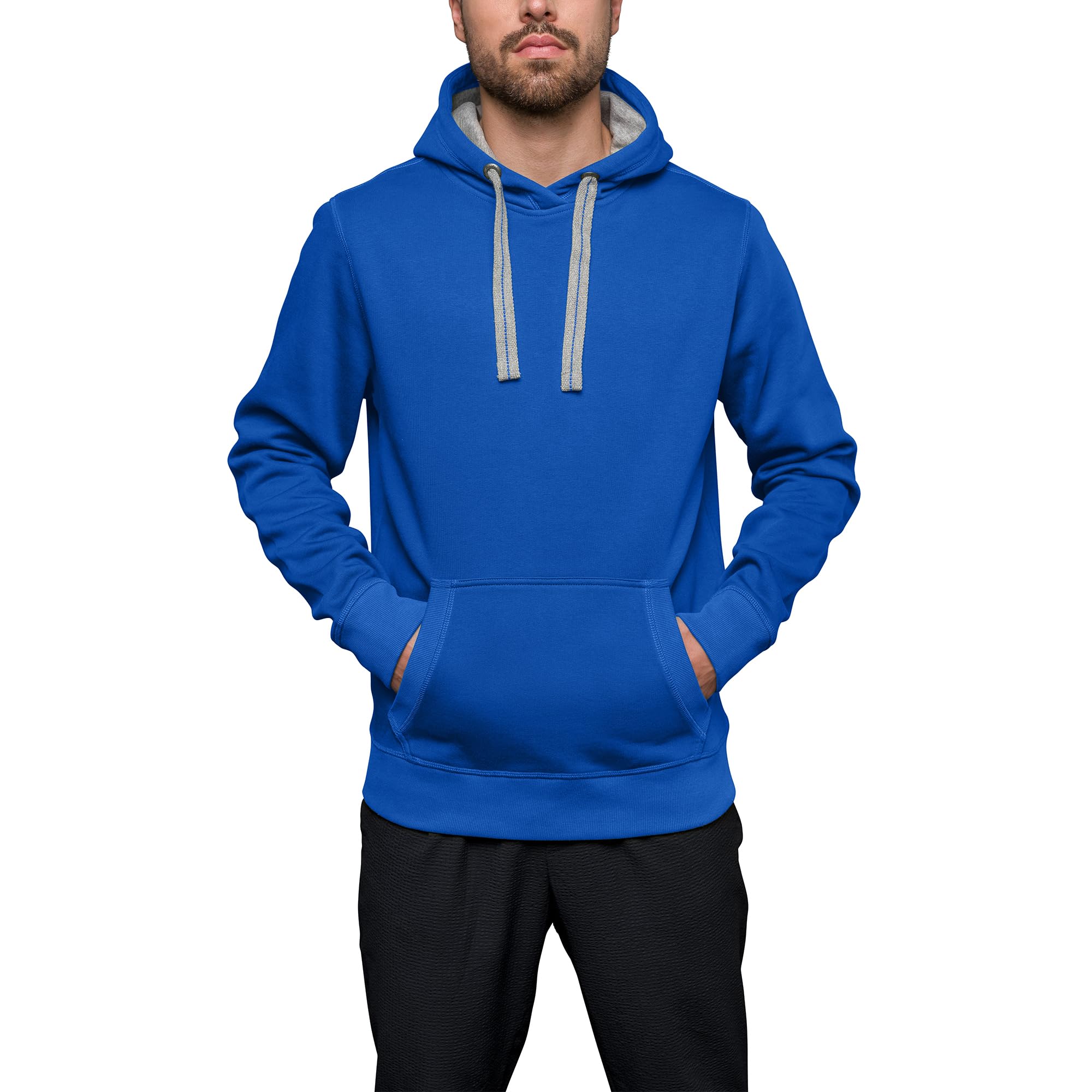 HRM Herren Sweatshirt Royalblau