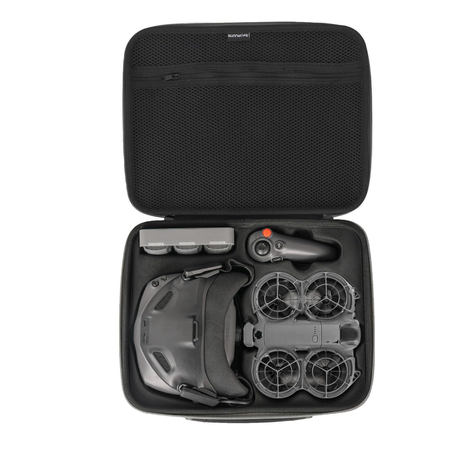 Custodia rigida per DJI Neo 2 Motion Fly More Combo, custodia impermeabile di grande capacità per drone Neo 2, occhiali N3, RC Motion 3, hub di ricarica batteria e accessori