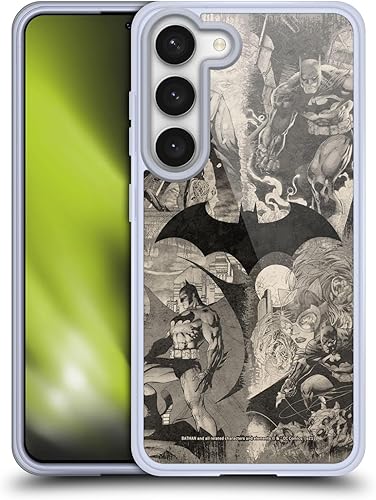 Head Case Designs Funda de gel con licencia oficial de Batman DC Comics con collage de logotipo de Hush protección de grado militar compatible con