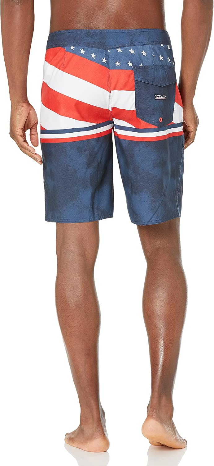 Quiksilver Men's Everyday America 4th of July Boardshort Swim Trunk
