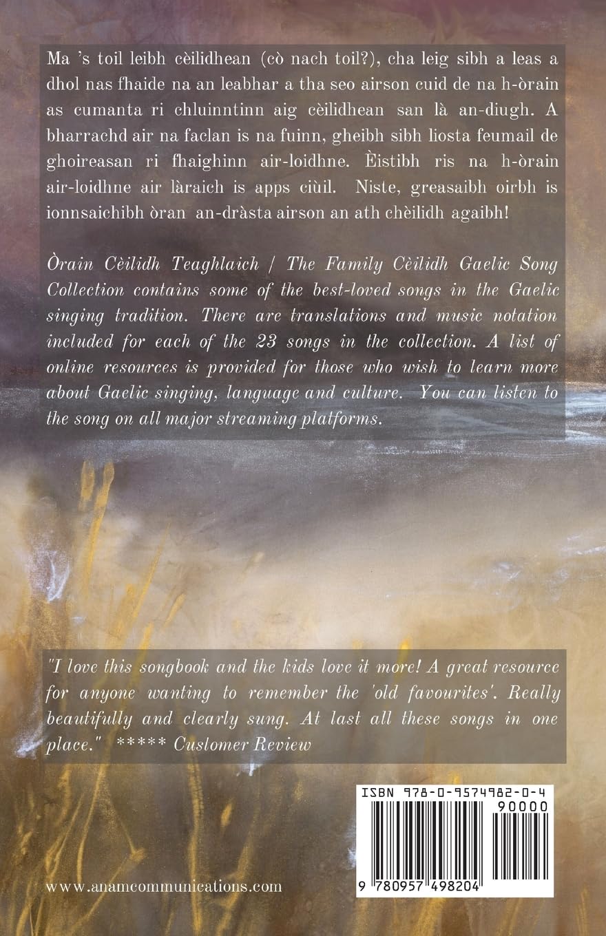 Òrain Cèilidh Teaghlaich: The Family Cèilidh Gaelic Song Collection (Scots Gaelic Edition)