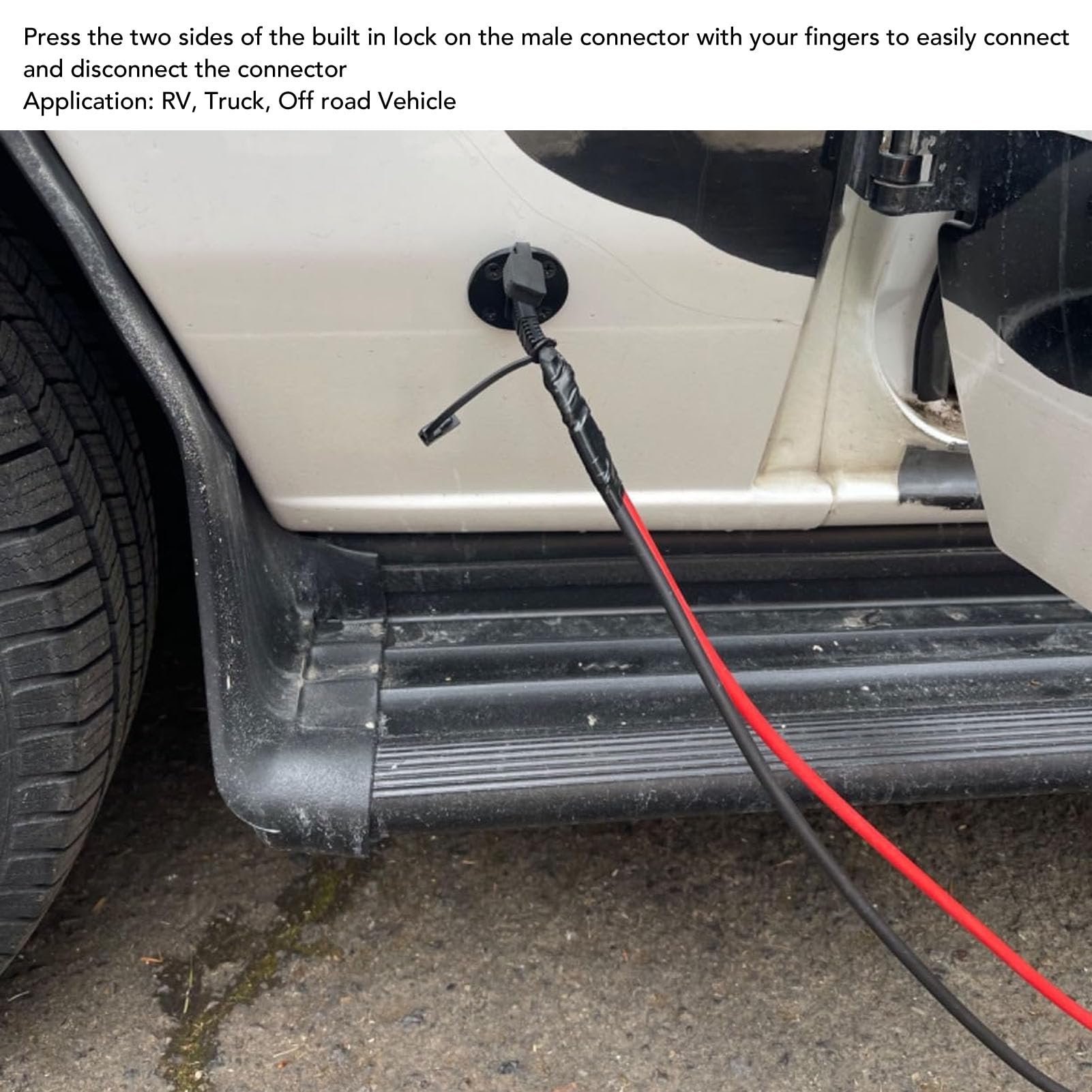 Kabel przedłużający solarny 10 AWG do CHHELIHL, niska strata mocy, przewód z miedzi cynowanej, wodoodporny IP67, łatwy montaż, złącza męskie/żeńskie,