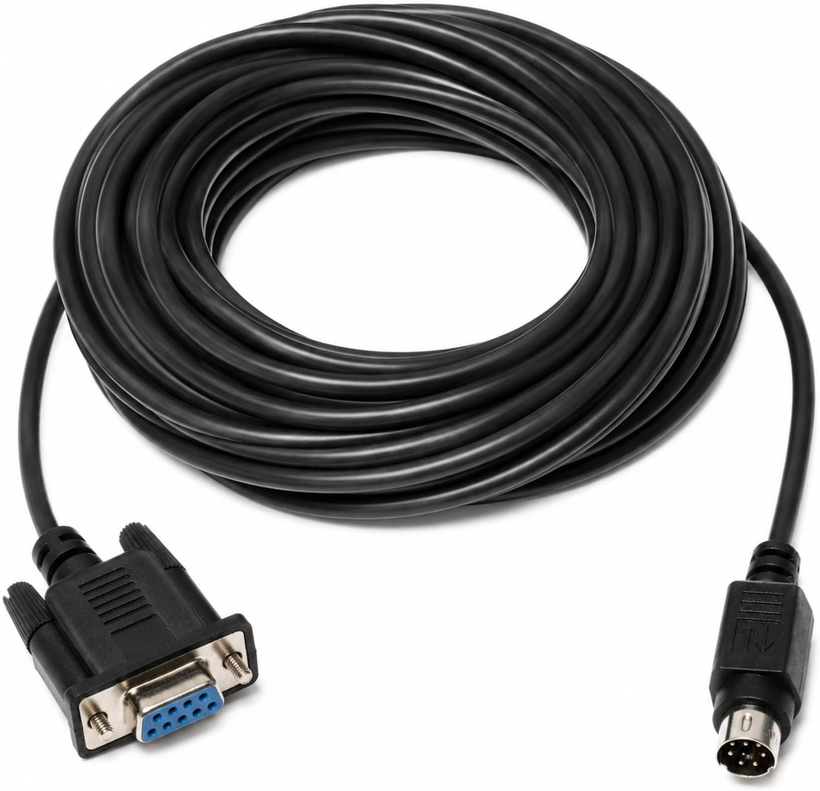 Wirenest 50ãã£ãŒã VISCA ã³ã³ãããŒã«ã±ãŒãã«ãDB9ã¡ã¹ãã8ãã³ããDINãªã¹ã