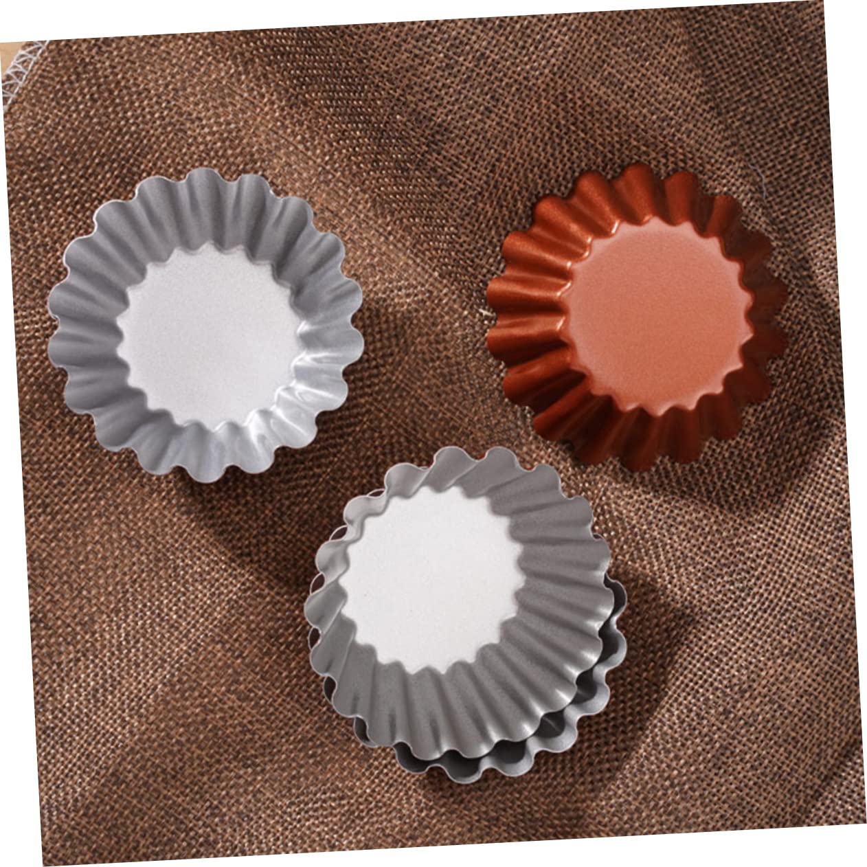 MAGICLULU Lot De 4 Moules À Et À Muffins Outil De Cuisson Multifonction Conductivité Thermique 6 Pièces X 4