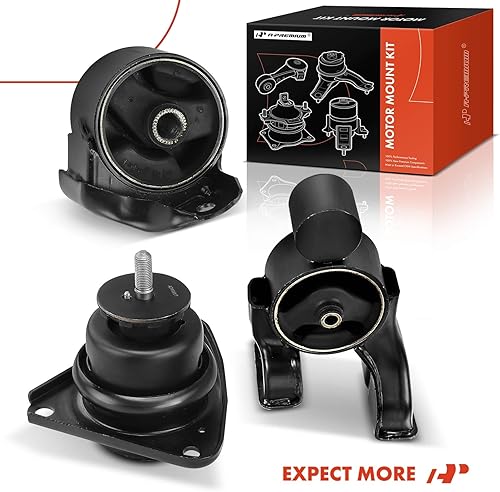 Miniatura 9 de A-Premium Kit de montaje de motor de motor delantero y trasero de 3 piezas compatible con Kia Forte 2010-2013, Forte Koup 2010-2013, Forte5