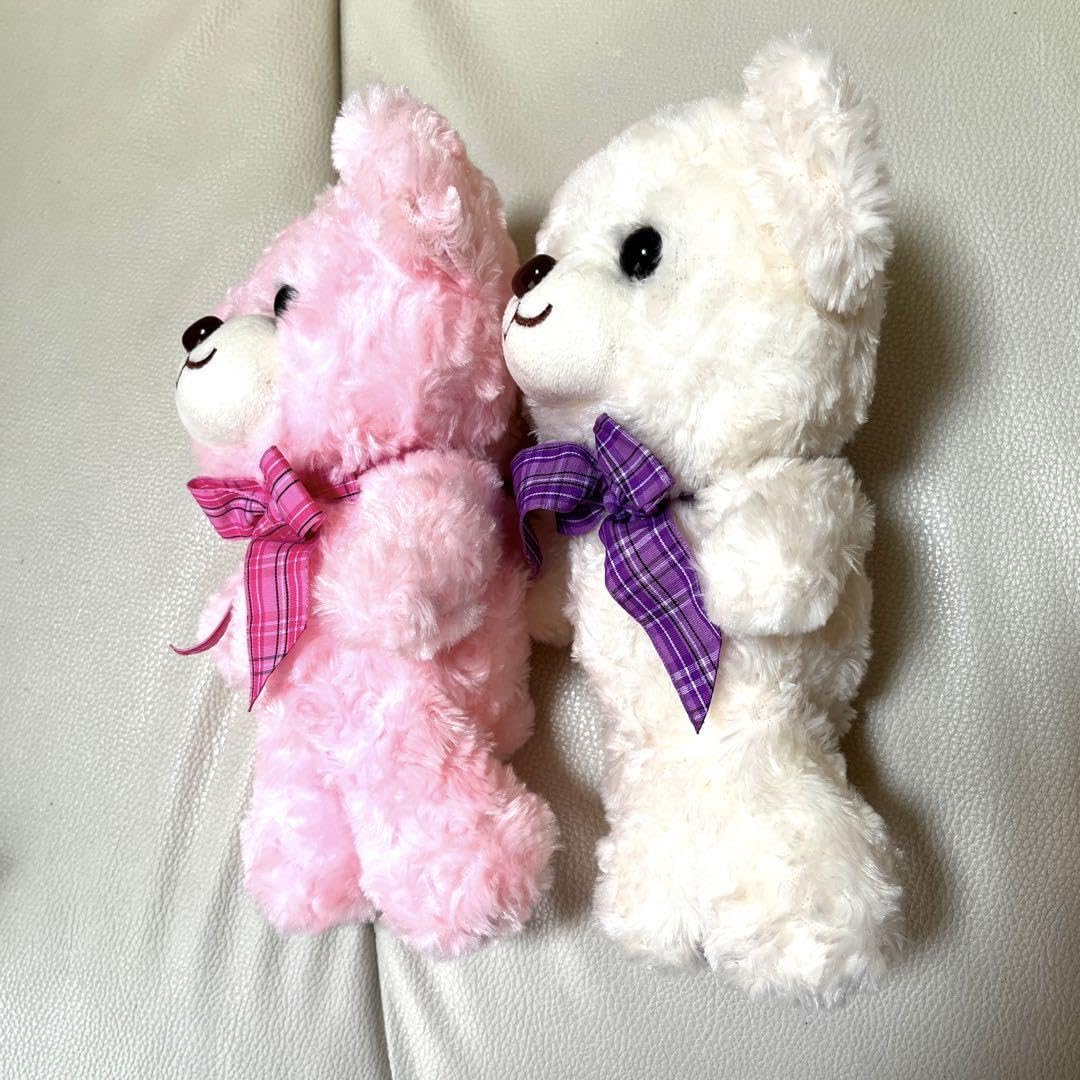 Amazon.co.jp: 平成レトロ クマちゃんキーチェーン ぬいぐるみ 2点 
