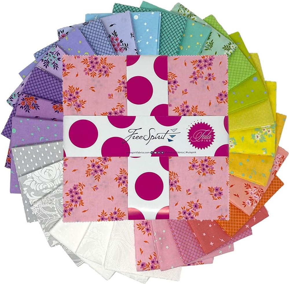 Tula Pink True Colors 10" Squares 42 10-inch Squares Layer Cake FreeSpirit Fabrics