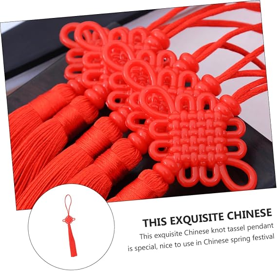 20pcs Elegant Tassel Ornaments Chinese Decorations Knot Tassel Pendants Decorative for Home