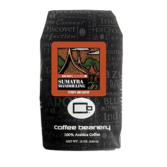 Sumatra Mandheling Specialty Coffee | 1 Bag of 12oz. Coffee Whole Bean | Dark Roast