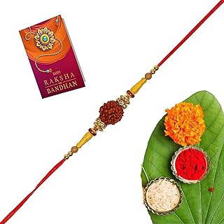 Rakhi for Brother | Rakhi bracelet for brother | Rakhee | Designer Rakhi | Rakhi Set Rudraksha Rakhi Raksha Bandhan | raki | Bhaiya Bhabhi Rakhi | multi designed rakhi gifts for brother Rakhi Gift Set | Rakhi | Rakhi delivery in USA