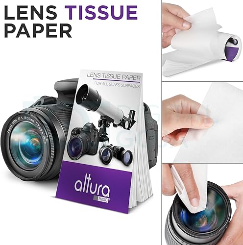 Miniatura 8 de Altura Photo Kit profesional de limpieza de cámara para cámaras DSLR y sin espejo y paquete de electrónica sensible, kit de accesorios para cámara