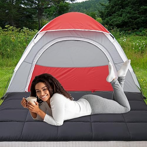 Miniatura 8 de LILYPELLE Colchón japonés futón, colchón plegable, colchón enrollable, tapete de tatami para dormir, tumbona de suelo, cama de invitados, fácil de