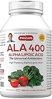 Vista 9 de ANDREW LESSMAN Ácido alfa lipoico ALA 400 mg - 240 cápsulas - El antioxidante universal, ultra alta potencia, sin aditivos
