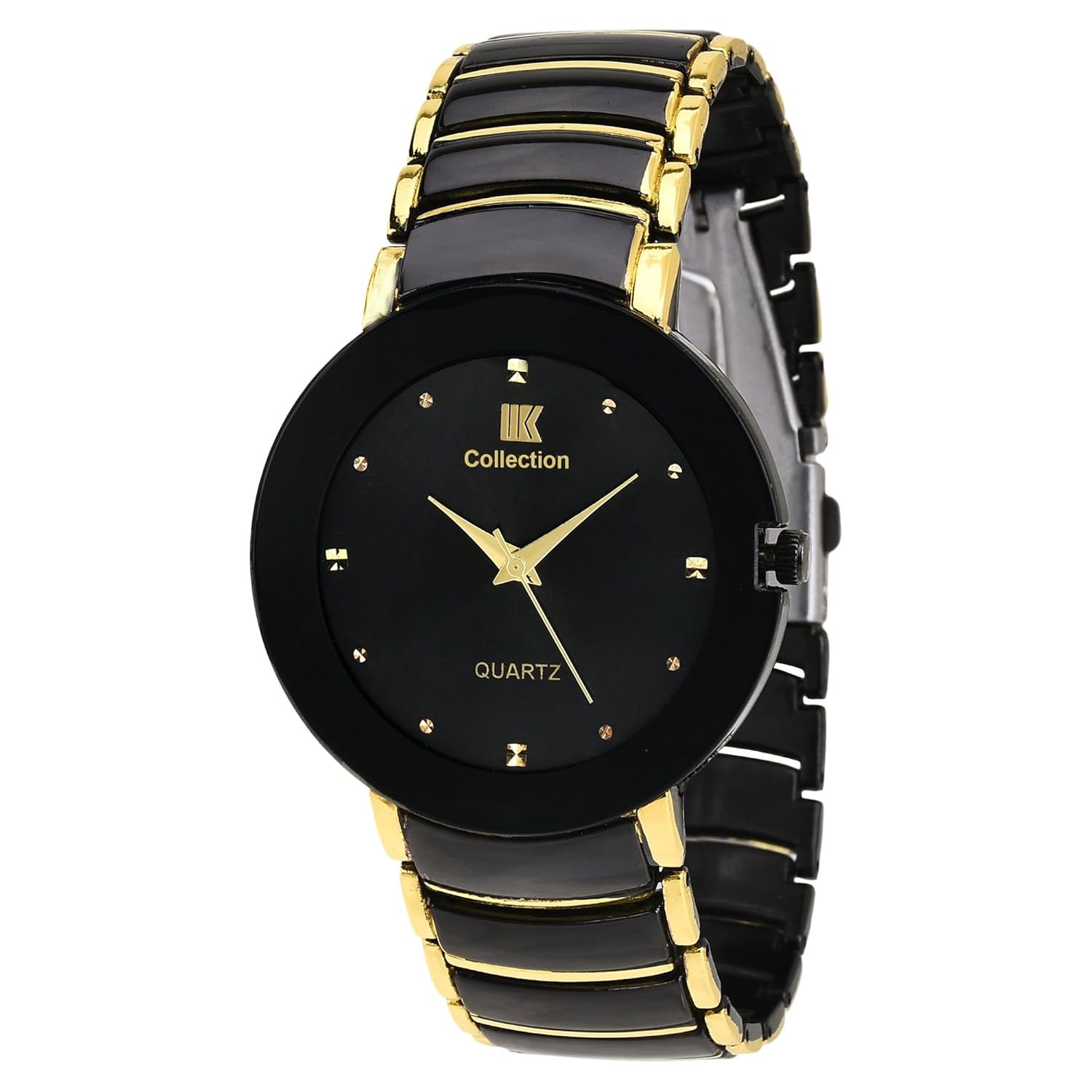 IIK COLLECTION Ceramic Watches Analogue Black Dial Men’s & Boy’s Analogue Watch – Iik-113M IIK COLLECTION Ceramic Watches Analogue Black Dial Men’s & Boy’s Analogue Watch – Iik-113M