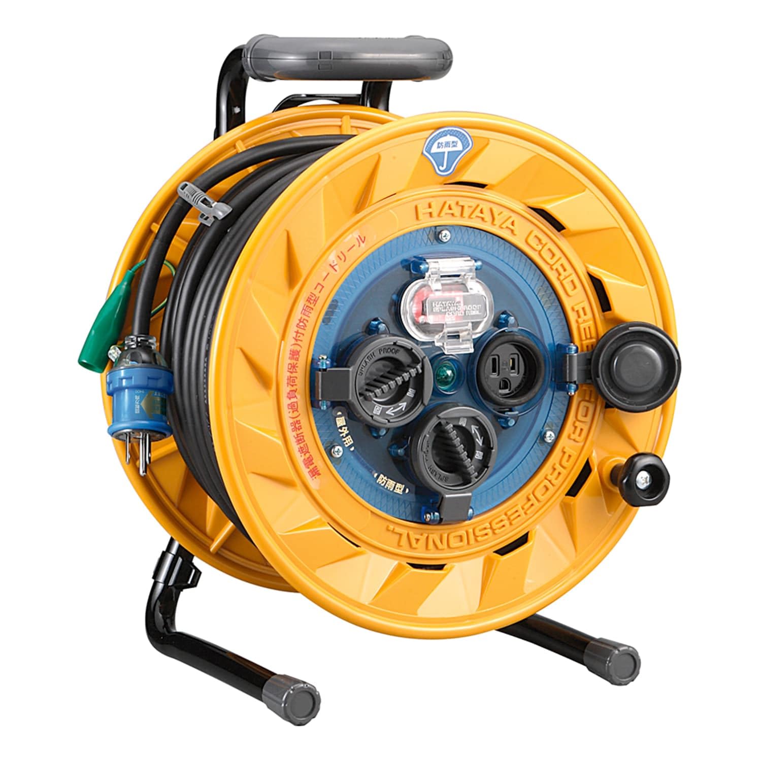 新品 ハタヤ BF-301K 漏電ブロック機付 Amazon | ハタヤ (HATAYA) コードリール 屋外用 (防雨型) 100V型