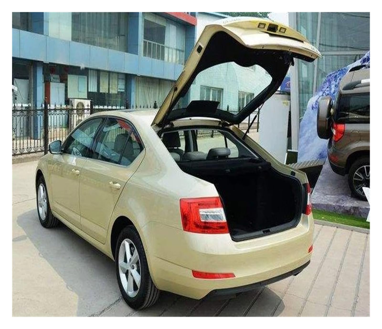 Podnośnik Tylnej Klapy Obsługuje 1Z9827550 Dla Octavii Dla kombi 1Z5 2004 2005 2006 2007 2008 2009 2010 2011 2012 2013 Tylny bagażnik Klapa tylna Siłowniki gazowe Wsparcie