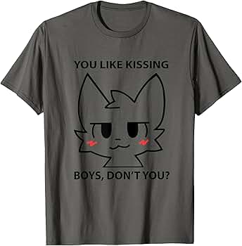 Amazon | You like kissing boys don't you boykisser ブラック