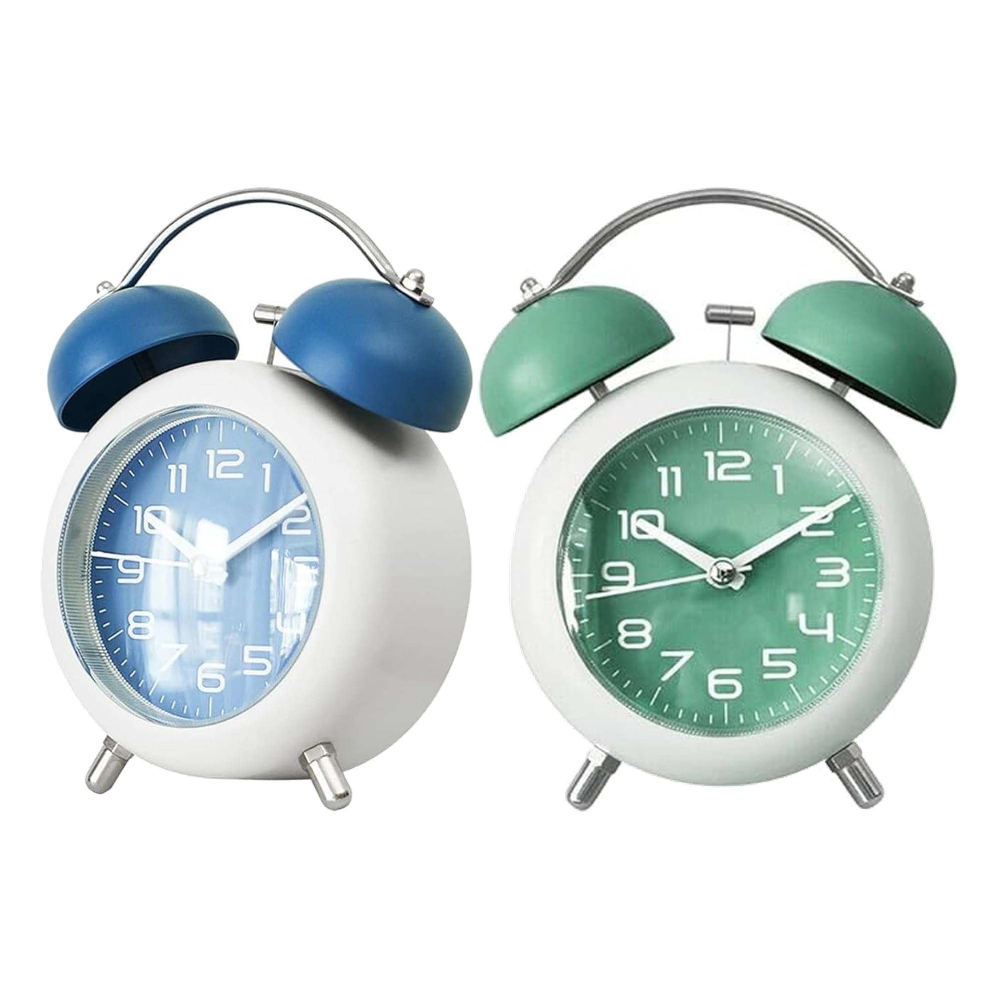 Buy PRYAMOKSH WORLD Alarm Clock Combo (Pack of 2: Matt Bell Blue