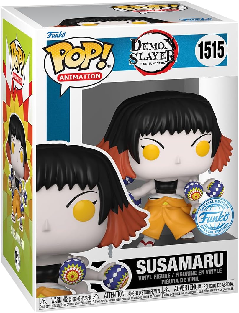 Funko Pop! Animation: Demon Slayer - Susamaru with Temari Balls Shop Exclusive