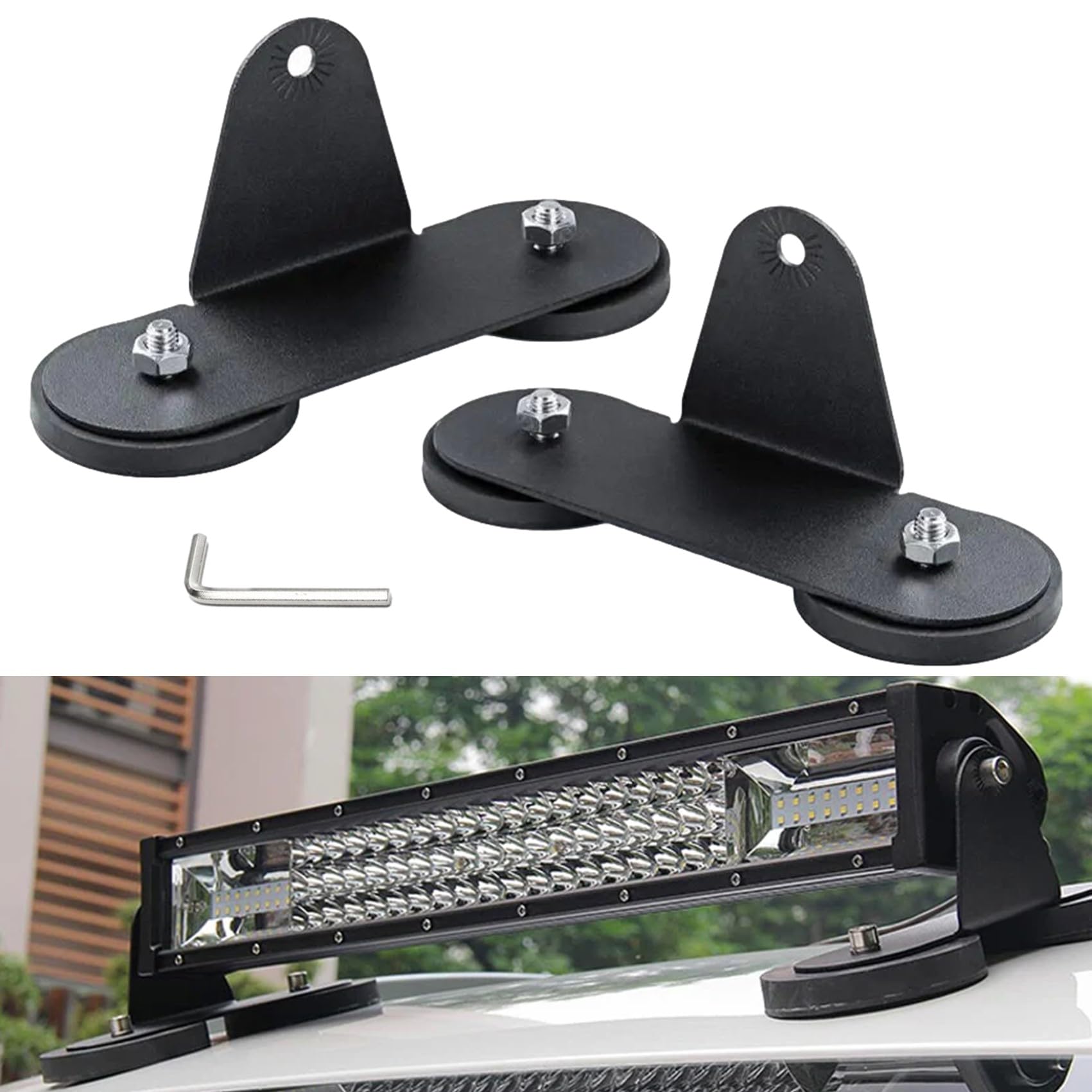 Amazon.co.jp: NOELAMOUR マグネット台座 作業灯 ステー LED ライト