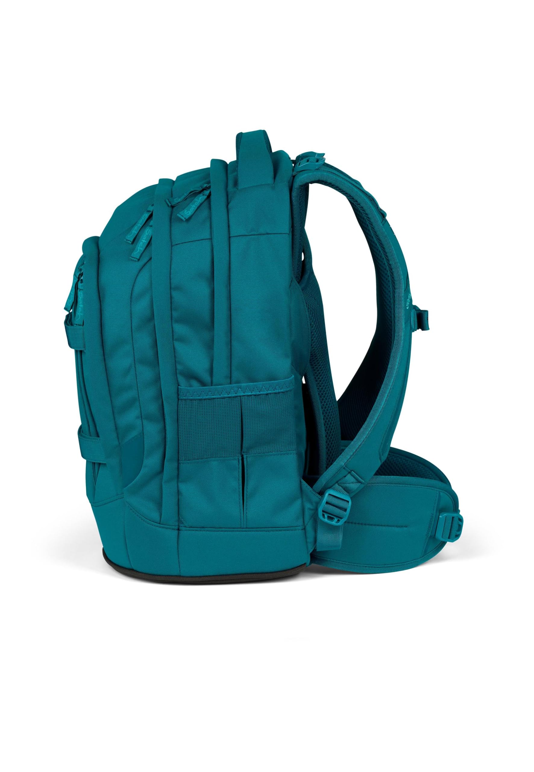 Satch Pack Bundle Schulrucksack-Set ab 5. Klasse ergonomisch 4-teilig 30L Stauraum standfest Organisationstalent Deep Petrol - Petrol