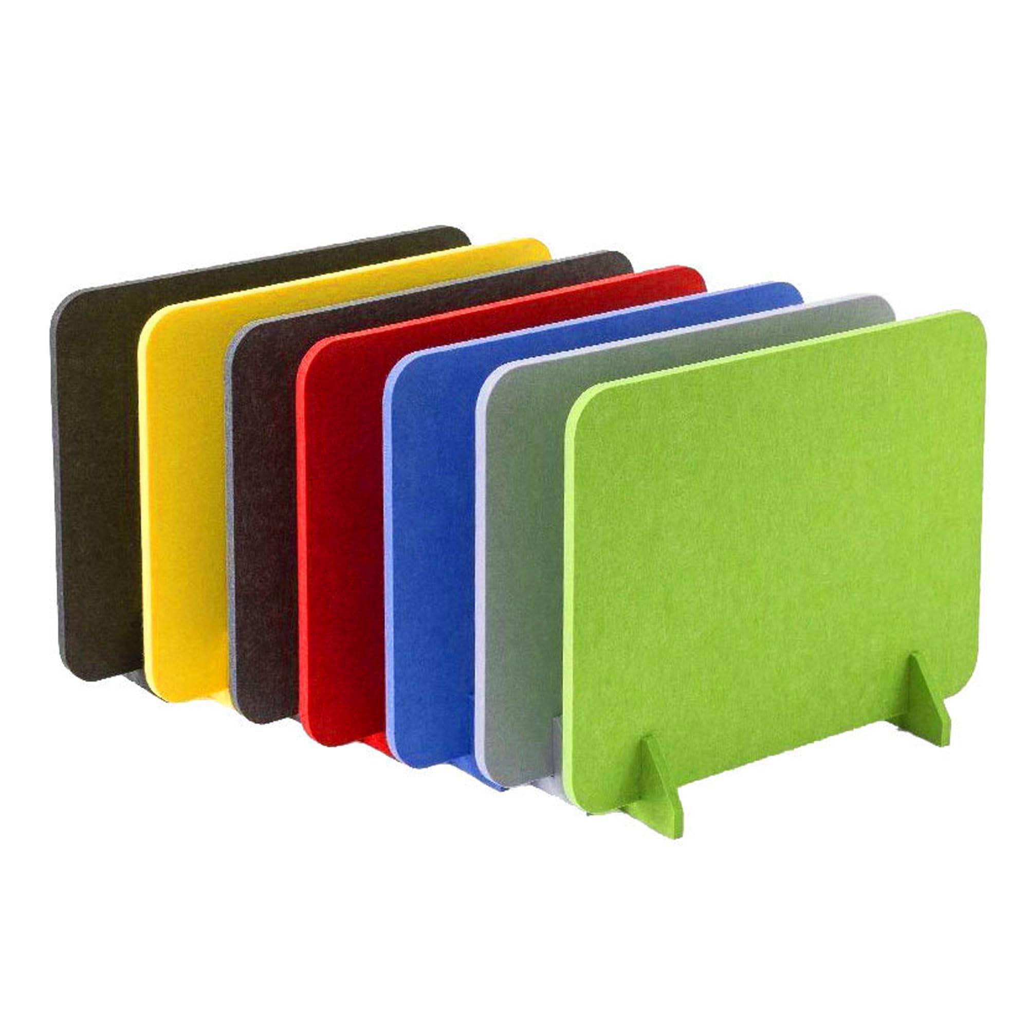 Séparateur de bureau acoustique – Panneau de séparation insonorisé pour postes de travail, séparateur de bureau à réduction du bruit pour bureau et école, améliore la productivité et la concentration