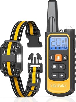 for Dog Shock Collar,Dog Training Collar with Remote Control, Anti bark Collar for Dogs 8-120 lbs