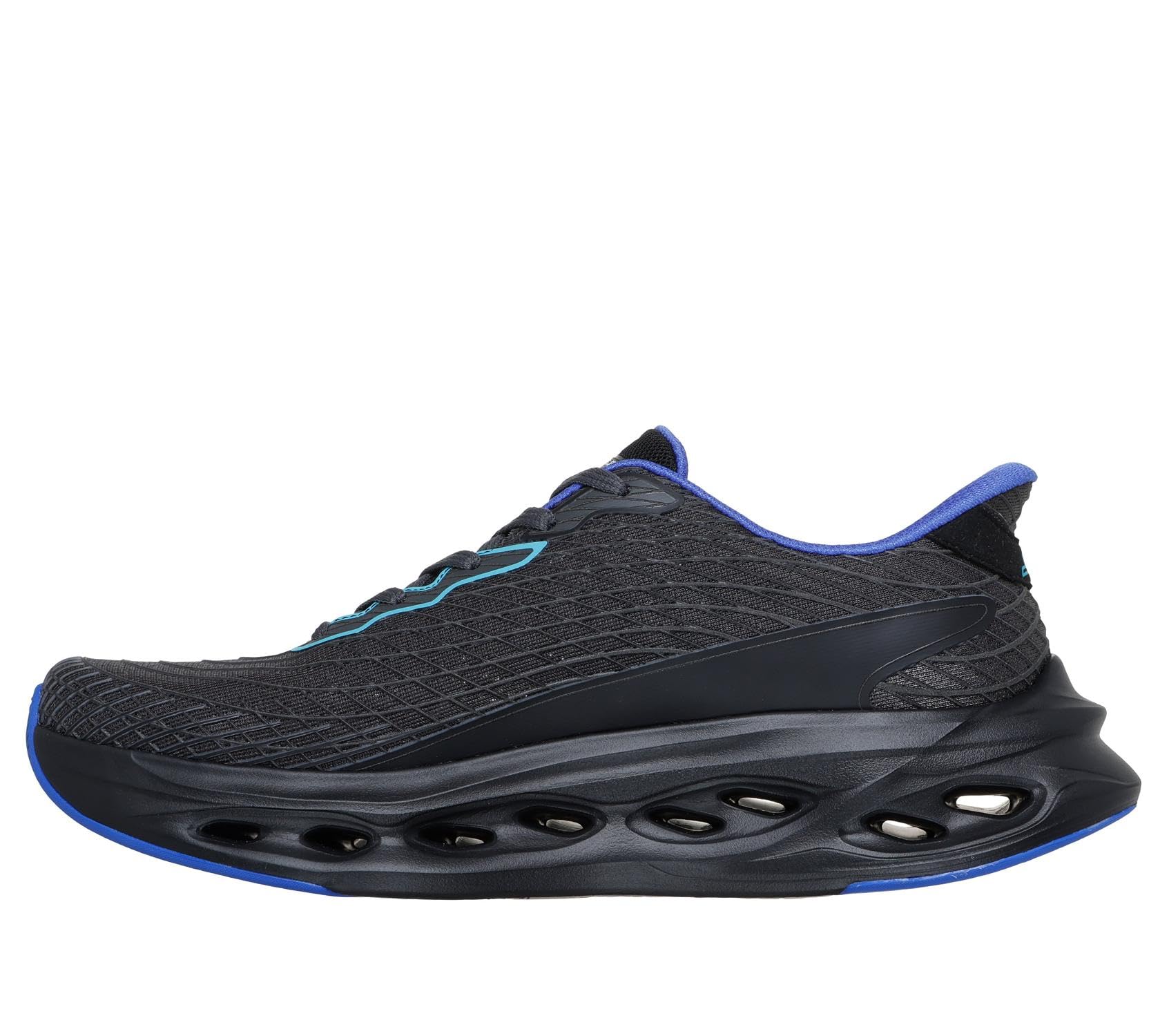 Skechers Hombre MAX Cushioning Glide-Step Sapphire Slip-In Entrenador