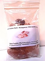 Vista 1 de Rockhound's 1st Choice Rock Tumbler Gem Refill Kit-Madagascar Natural Fire Quartz Rough 8 oz.