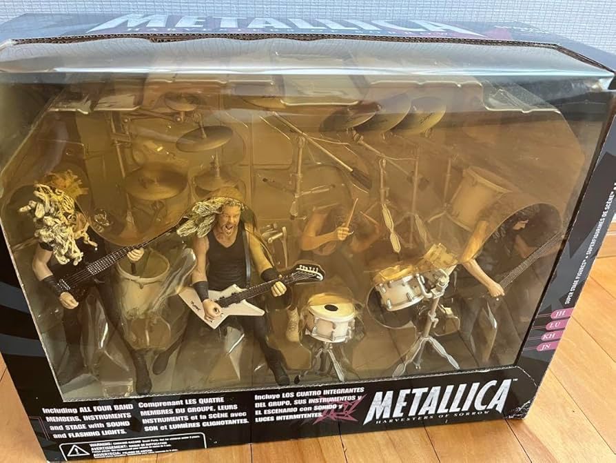 LLICA メタリカ フィギュア マクファーレントイズ METALLICA メタリカ フィギュア マクファーレントイズ