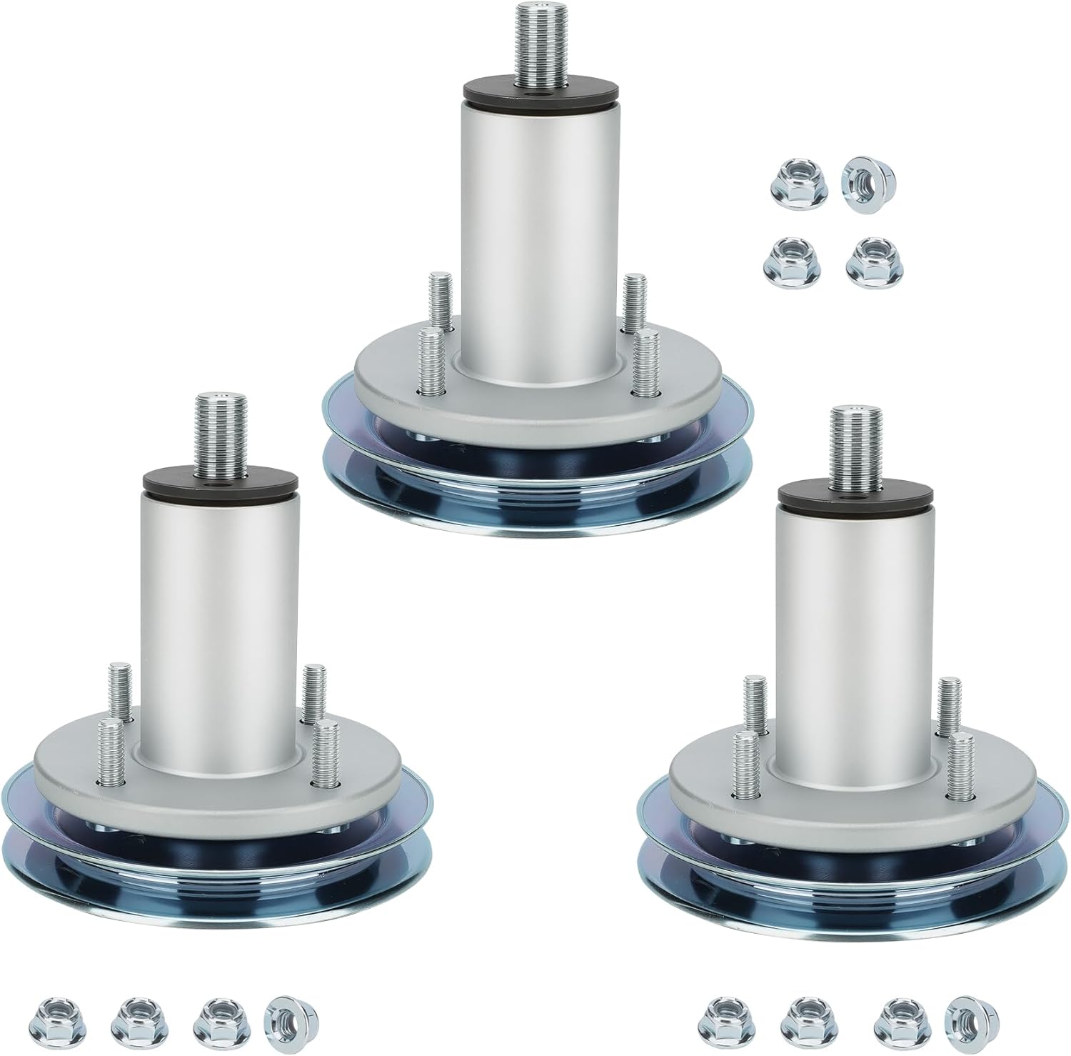51528000 Mower Deck Spindle for Ariens Edge Ikon-X, Ikon-XL, Ikon-XD 52 Compatible with Gravely Ikon-X Edge ZTX ZT XL ZTX Stealth 52 with 52-Inch Deck 3 Pack, Replace 51537200