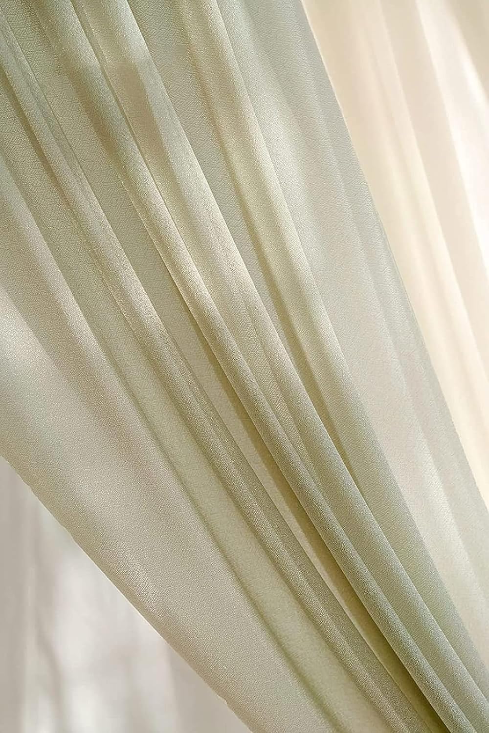 4-teiliges Bogenblumenset: 2 künstliche Blumensträuße und 2 transparente Vorhänge, eleganter europäischer Stil für Hochzeitszeremonien und Empfänge
