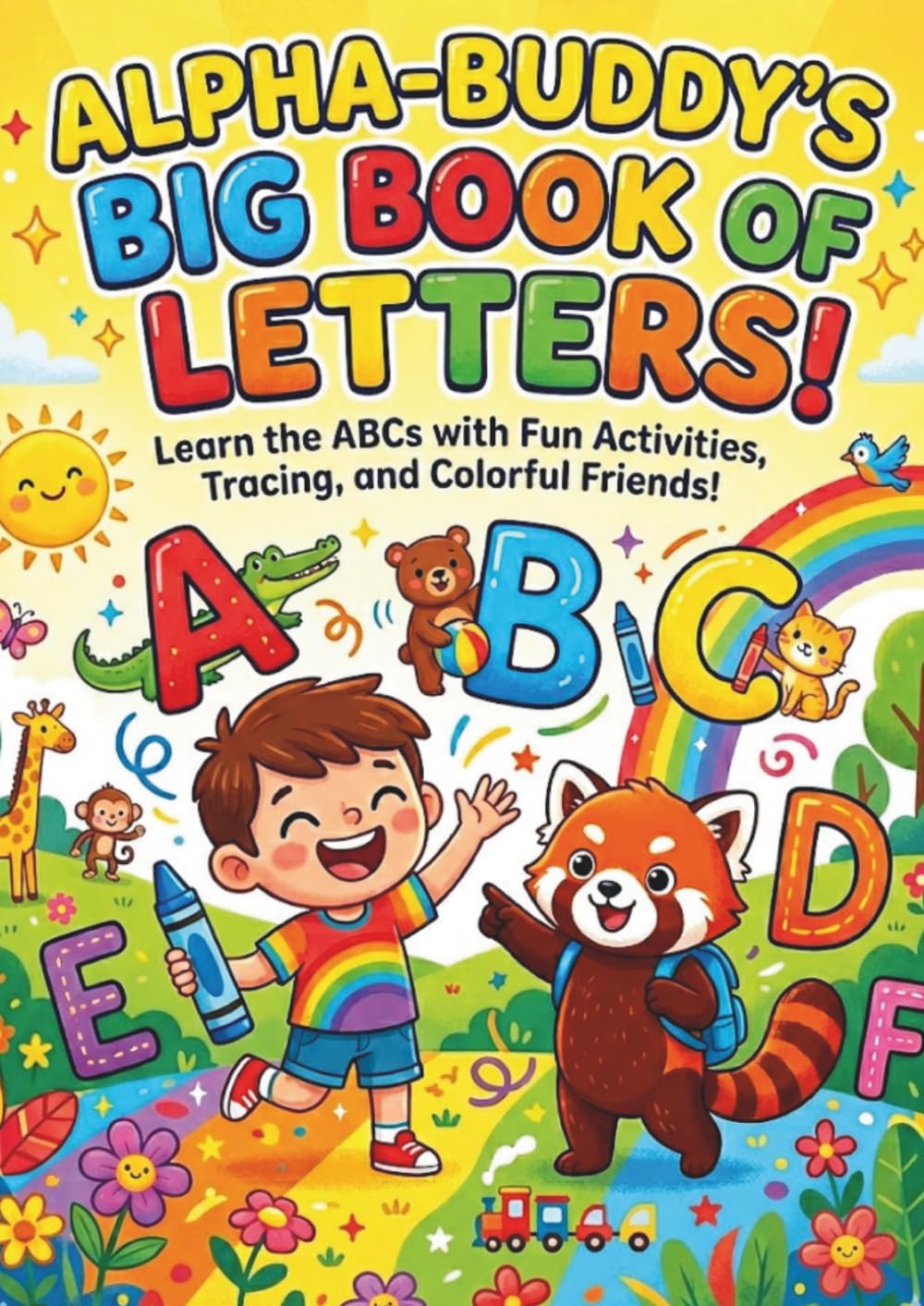 ALPHA-BUDDY'S BIG BOOK OF LETTERS: LEARN THE ABCs WITH FUN ACTIVITIES, TRACING AND COLORFUL ACTIVITIES