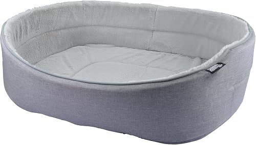 LOVE STORY Codico Newton Hundebett, 75 cm, Hellgrau