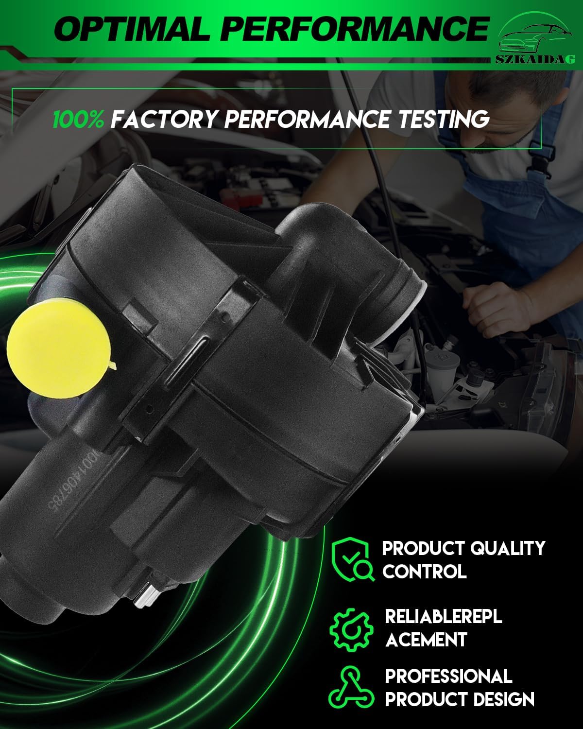 0001406785 Secondary Air Injection Smog Pump for:-MERCEDES-BENZ C250 Slk250 2012 2013 2014 2015, for:-BENZ C250 Slk250 2012-2015 Replace OE# 0001406785 ‎0580000040 0 580 000 040